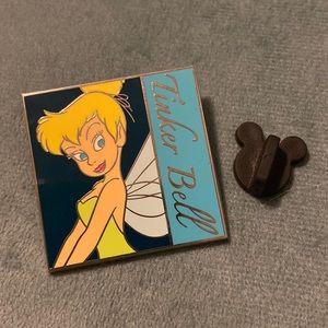 Tinkerbell square Disney pin